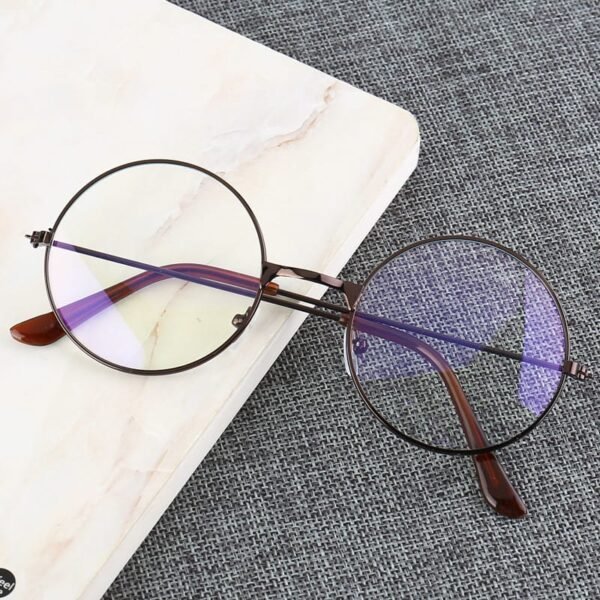 Ultralight Literary Anti-Blue Light Glasses for Stylish Comfort