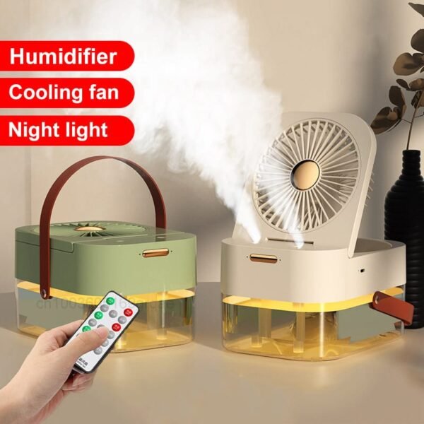 Portable USB Mist Fan & Humidifier